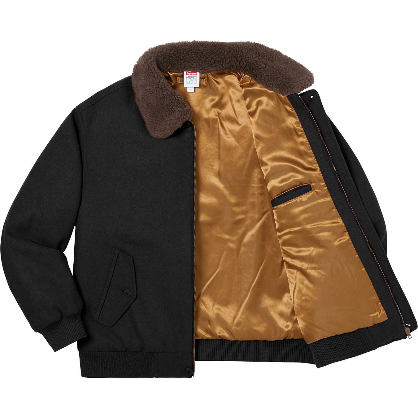 Supreme®/LACOSTE Wool Bomber Jacket view 9